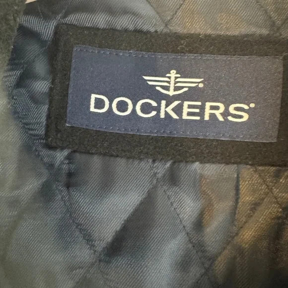 Dockers Men's Classic Black Zip-Up Jacket - Picture 4 of 8